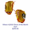 Budget ❤️ Discount - Wilson April 2014 Glove of the Month 12.5" KP92 Model SOLDOUT 😀