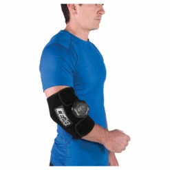 Best Sale 😍 Discount - Ice20 Elbow/Knee Ice Compression Wrap ICE-ELBOW/SMKNEE BLACK 😀