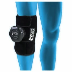 Brand new π Discount - Ice20 Single Knee Ice Compression Wrap ICE-SINGLE-KNEE BLACK π