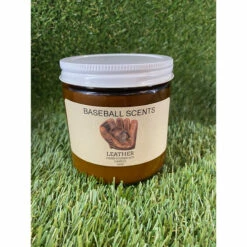 Promo 👍 Discount - Bases Loaded ⚾ Baseball Scents 12OZ Glove Leather Candle 12OZ ⭐