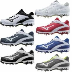 Brand new ⭐ Discount - Mizuno 9-Spike Swift 4 Women's Fastpitch Cleat 320510 ROYAL/WHITE 🤩