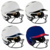 Best deal ⭐ Discount - Mizuno F6 Fastpitch 🥎 Softball Batting Helmet 380392 WHITE/NAVY 😍