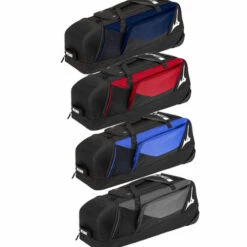 Hot Sale ✔️ Discount - Mizuno Samurai X Catcher's Equipment Wheeled Bag 360295 NAVY/BLACK 🛒