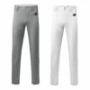 Promo 🤩 Discount - New Balance Men's Solid Full Length ⚾ Baseball Pants BMP232 WHITE ✔️