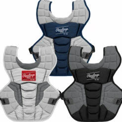 Best deal ✨ Discount - Rawlings Velo 15.5" Intermediate Chest Protector NOCSAE Approved CPV2NI BLACK/GRAPHITE ✔️