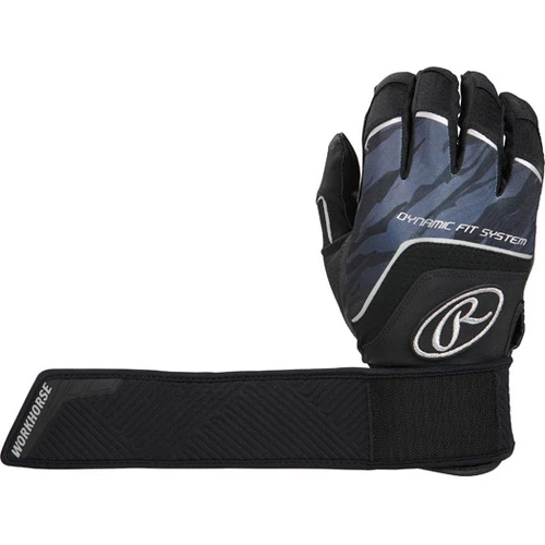 Buy π Discount - Rawlings Workhorse w/ Strap Adult βΎ Baseball Batting Gloves WHCSBG BLACK β 3 Buy π Discount - Rawlings Workhorse w/ Strap Adult βΎ Baseball Batting Gloves WHCSBG BLACK β - Image 3