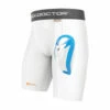 Best Pirce ⌛ Discount - Shock Dr. Teen Core Compression Sliding Short With Cup 221-02 WHITE 🎁
