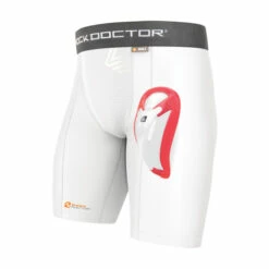 Best Pirce 🎁 Discount - Shock Dr. Youth Core Compression Sliding Short With Cup 221-02 WHITE 💯