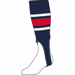 Budget 👏 Discount - Twin City 7" Striped Stirrup Sock 300E NAVY/WHITE/SCA ⭐