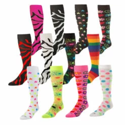 Best Sale 👏 Discount - Twin City Krazisox Sock STARS/WHITE 😀