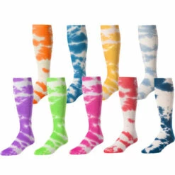 Best Pirce 😍 Discount - Twin City Tie Dye Sock COLUMBIA/WHITE 🔥