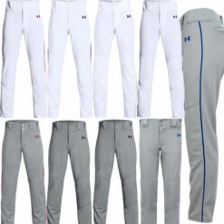 Best deal 👏 Discount - Under Armour Utility Relaxed Youth Piped ⚾ Baseball Pants 1317458 WHITE/ROYAL 👍