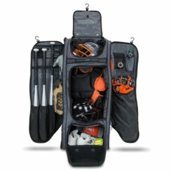 Best Sale 🧨 Discount - USA Bownet Commander Bag - ⚾ Baseball & 🥎 Softball Wheeled Catcher's Bag USA 🎁 -Ebasesloaded Sales 2022 usa bownet commander bag baseball softball wheeled catcher s bag 7 40486.1569704936