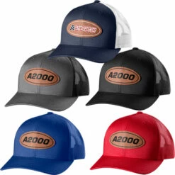 Budget π Discount - Wilson A2000 Leather Patch Snapback Hat - Wilson A2000 βΎ Baseball Hat CHARCOAL π